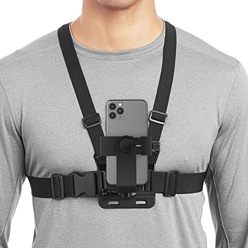 Mobile Phone Chest Strap Mount: A Comprehensive Review and Guide for VLOG/POV with iPhone 13, Samsung, GoPro Hero 9 and More