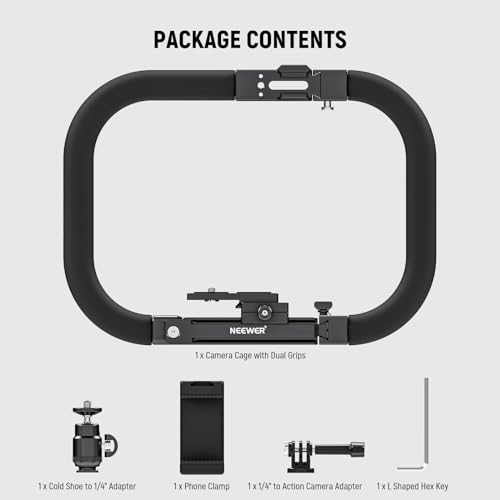 NEEWER Camera Cage Video Rig with Arca Type QR Plate: A 2024 Comprehensive Review