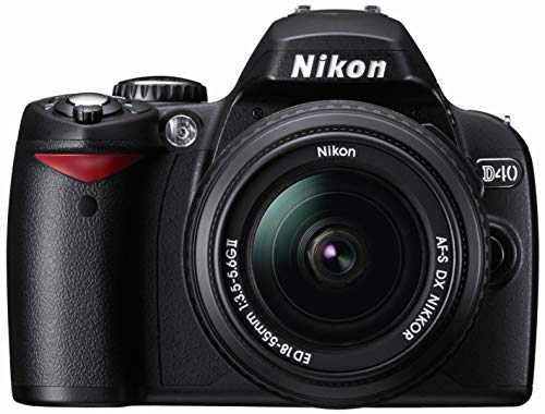 Nikon D40 6.1MP Digital SLR Camera Kit: A 2023 Review and Comparison of the 18-55mm f/3.5-5.6G ED II Auto Focus-S DX Zoom-Nikkor Lens