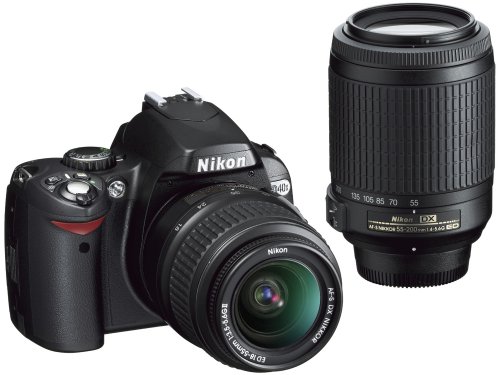 Nikon D40X DSLR Camera: A Comprehensive Review and Comparison of 18-55mm f/3.5-5.6G ED II AF-S DX and 55-200mm f/4.5-5.6G ED AF-S DX Zoom-Nikkor Lens in 2023