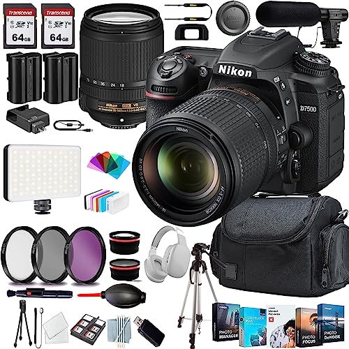 Nikon D7500 DSLR Camera (1582) Bundle: Review, Pros and Cons, and Best Accessories for 2023