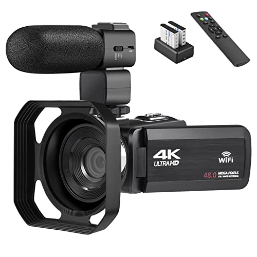 OIEXI 4k Video Camera Camcorder: A Comprehensive Review and Worth it Investment for Vlogging on YouTube with 18X Digital Zoom, 48MP, Touchscreen, Night Vision, and More! (Black)