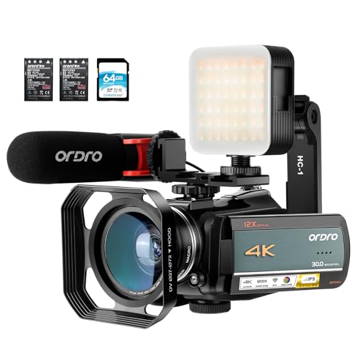 ORDRO AC5 4K Video Camcorder Review 2024: Is it Worth the Price? Pros, Cons, and Alternatives