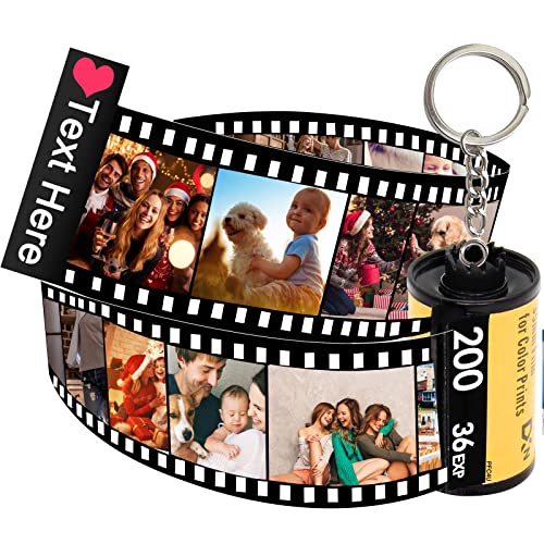 Personalized Camera Film Roll Keychain: A Unique Customized Gift with 20 Photos (2023 Review)