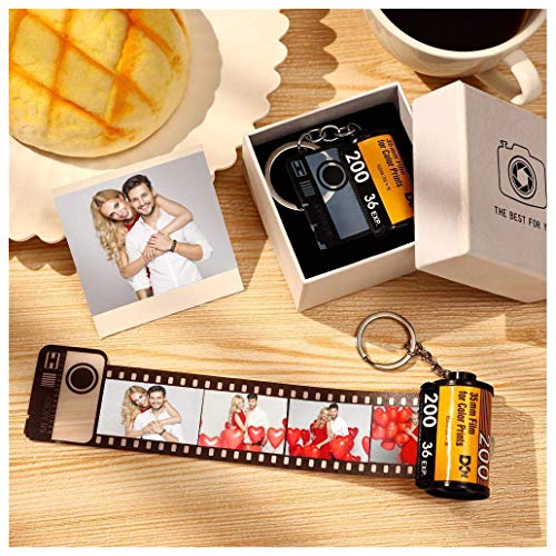 PUBSOOUP Custom Keychain: A Comprehensive Review and Guide for Personalized Film Roll Keychains with 5 Customized Photos for Women