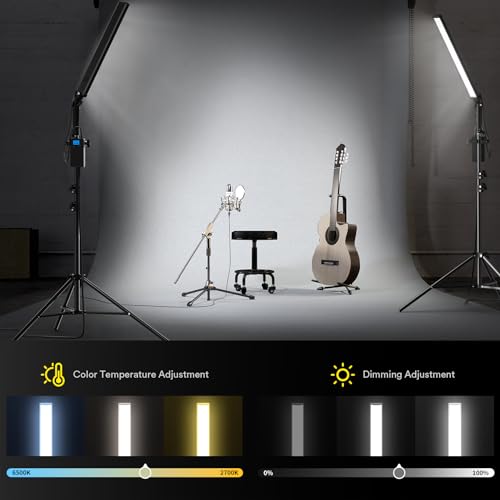 RALENO 2X45W LED Video Light Stick: A 2024 Review of Handheld Photography Lighting for Video Recording and Streaming