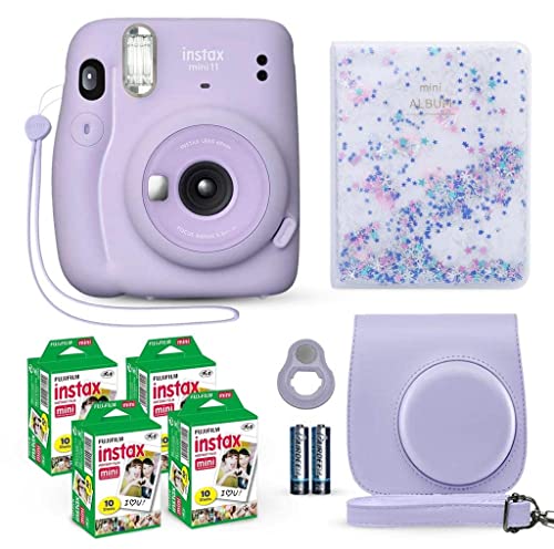 Review: Fujifilm Instax Mini 11 Instant Camera Lilac Purple + Fuji Film Value Pack (40 Sheets) + Shutter Accessories Bundle - Is it Worth it?