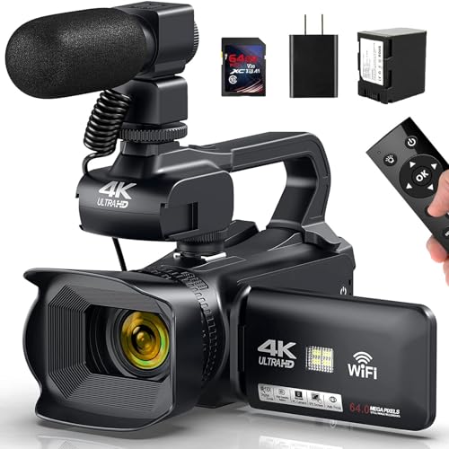 Review: Is the Video Camera Camcorder 4K 64MP 60FPS Worth it? A Comprehensive Guide with Pros and Cons, Price, and Recommended Accessories