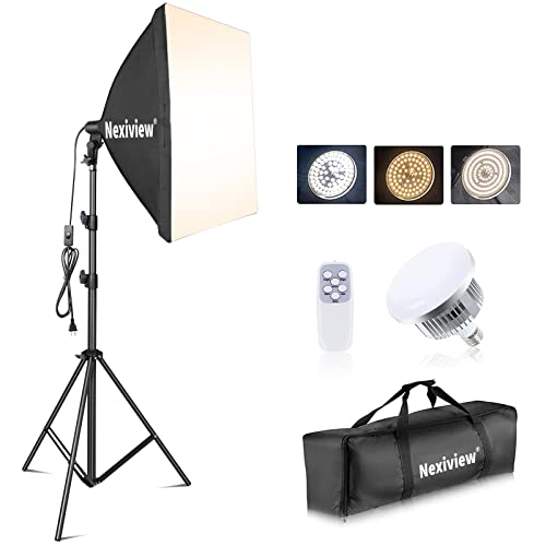 Review: Nexiview Softbox Photography Lighting Kit 2024 - Worth the Investment for Video and Advertising Shoots