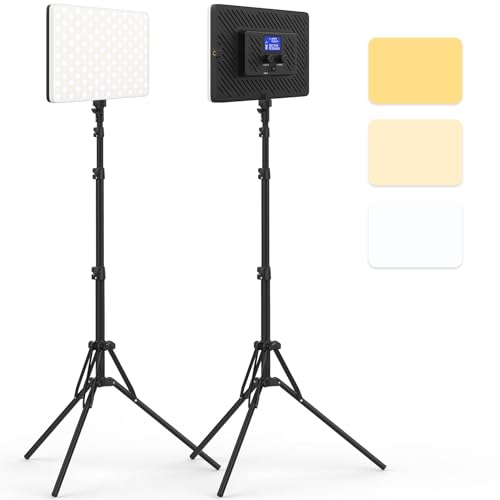 Review: QEUOOIY 20W Bi-Color LED Video Light Kit with 63 Tripod Stand - Is It Worth Buying in 2024?