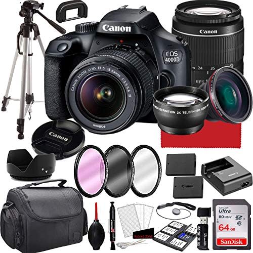 Review: Zone-Canon intl EOS 4000D DSLR Camera Bundle - Is It Worth Buying in 2023?