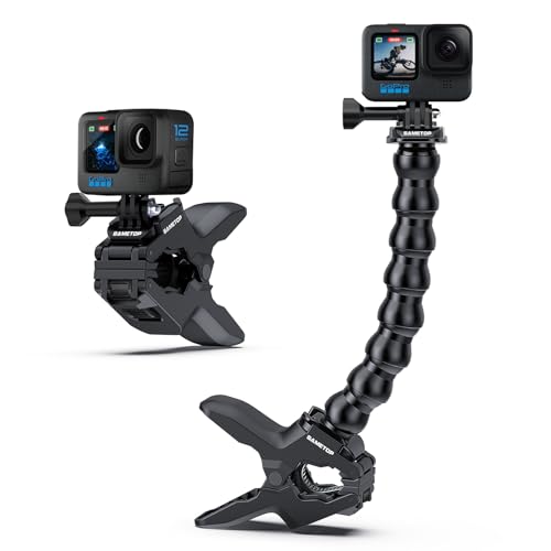 Sametop Jaws Flex Clamp Mount: A Comprehensive Review and Compatibility Guide for GoPro Hero Cameras (2024)