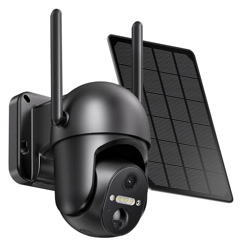 SEHMUA Solar Security Cameras: A Comprehensive Review of the Best Wireless Outdoor Camera with 2K 360° View, Battery Power, WiFi Home Security, and Color Night Vision in 2023