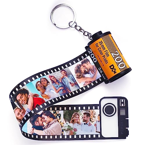 SOUFEEL Custom Keychain: A Personalized Camera Film Roll Keychain for Boyfriend/Girlfriend - Review and Gift Recommendation