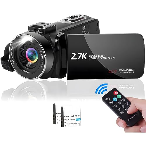 SPRANDOM 2.7K 42MP Camcorder Video Camera: A Comprehensive Review and Comparison in 2024