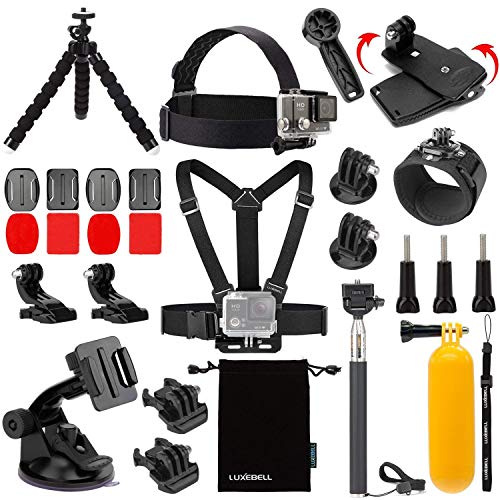 Top 10 Luxebell Accessories for AKASO EK5000 EK7000 4K WiFi Action Camera GoPro Hero 11 10 9 8 7 6 5/Session 5/Hero 4/3+/3/2/1 Max Fusion SJ4000 SJ5000 in 2023