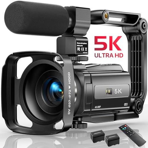 Top 5 5K Video Camera Camcorders of 2024: A Comprehensive Review with Pros and Cons