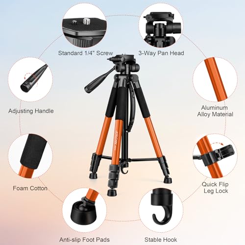 Top 5 Camera Tripods 2024: JOILCAN Heavy Duty Stand for Video Recording & Vlogging