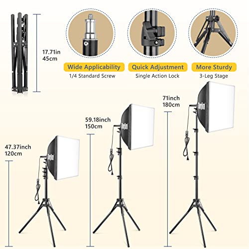 Torjim Softbox Lighting Kit Review: Professional Studio Lights for Photography and Video Recording