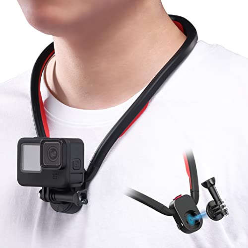 ULANZI Go Quick II POV Necklace Mount: A Hands-Free Magnetic Solution for GoPro Hero11 10 9 8 7 Black & DJI Action 3 - Review and Comparison