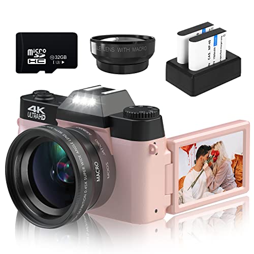 VETEK 4K 48MP Vlogging Camera with Wide-Angle Lens & Macro Lens - Complete Review 2024