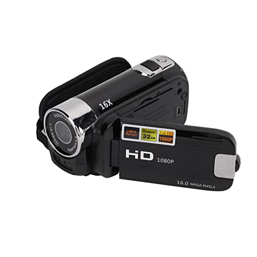 Video Camera Camcorder 1080P: A Comprehensive Review of the Best Vlogging Camera for YouTube and TikTok in 2024 - Featuring 16MP, FHD Recording, 2.7 LCD Screen, and 16X Digital Zoom