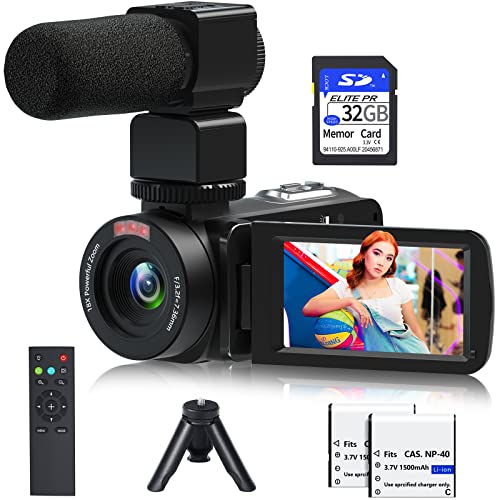 Video Camera Review: 1080P 30MP Camcorder with Night Vision for YouTube Vlogging - 2023