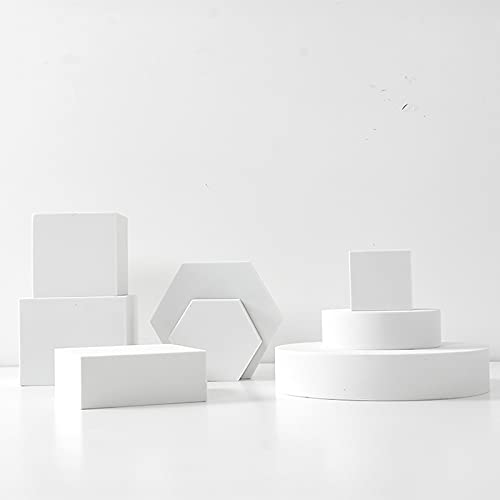 Yiemoge 8PCS Geometric Cube Photo Props Set Review 2024: Foam Background Props for Photography Needs