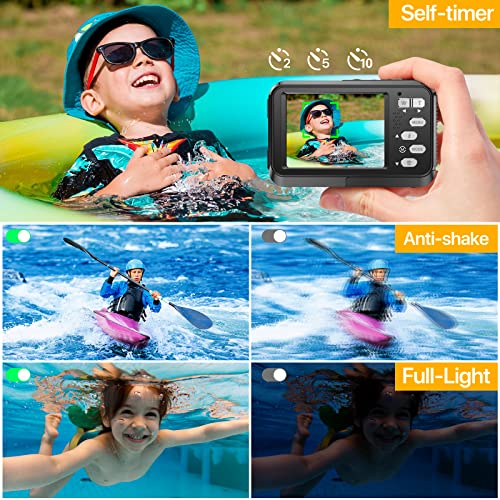 ZNIARAKL 4K Waterproof Camera: Review of Autofocus Function, Dual Screens, and 16X Digital Zoom